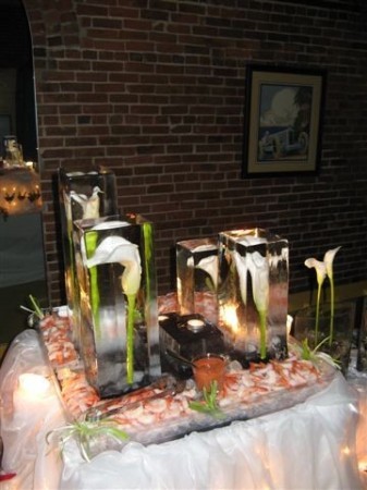 Beauty Style Calla Lily Ice Sculptures