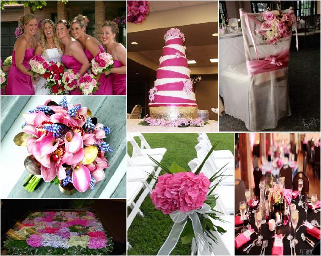 Pink is such a wonderful color for weddings It can be paired with gorgeous