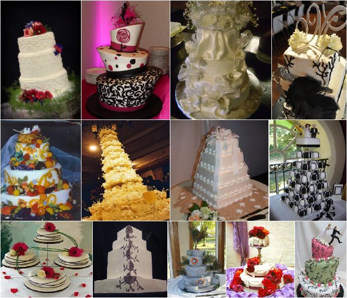 Wedding cakes put the icing on your wedding Shape them into round tiers 
