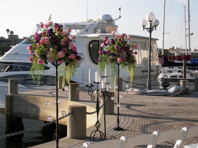  Altar Flowers for Harbor Wedding personal 