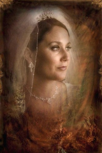 Umber Bridal Portrait