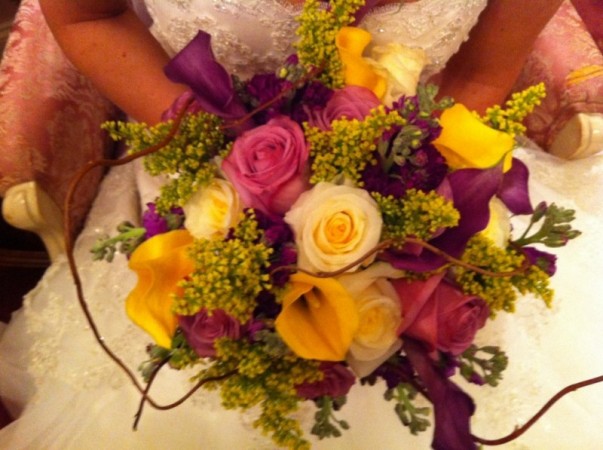 She's Hooked Bridal Bouquet