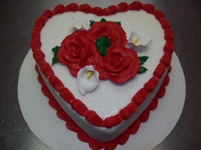 Heart shaped cake gallery