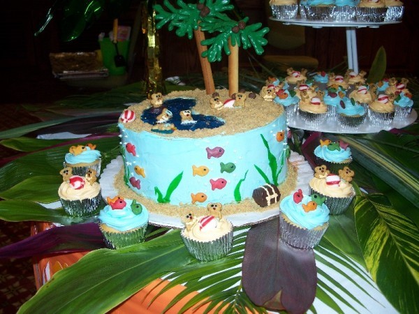 Wedding Party Photo Gallery Beach TimeBridal Shower Cake aunt Teresa