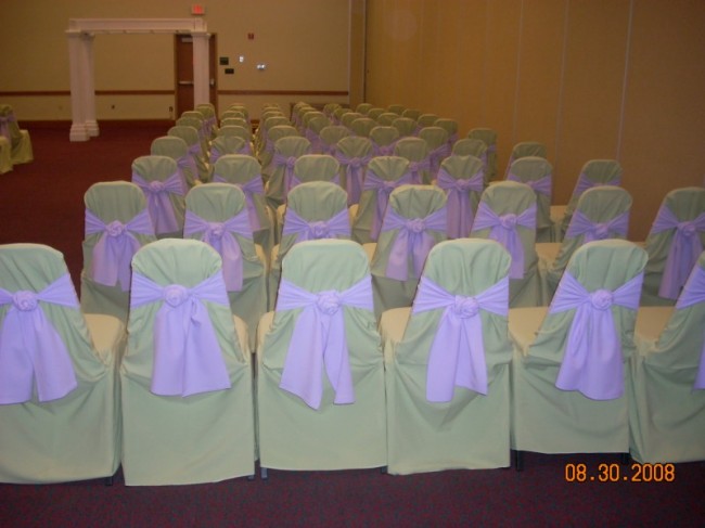 Beautiful Chair Bows for Wedding Ceremony