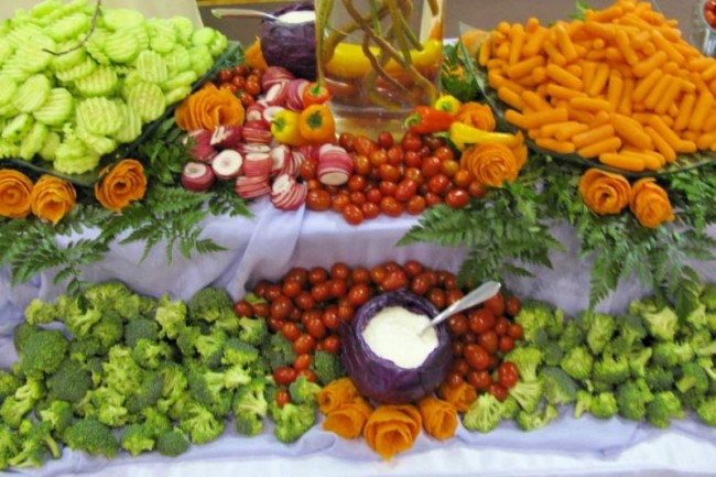 Vegetarian Wedding Reception Food Share Vegetarians vegans and people who 