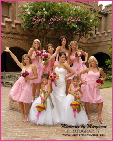 Bridesmaid Dress on Photo Gallery   Pink Bridesmaids Dresses