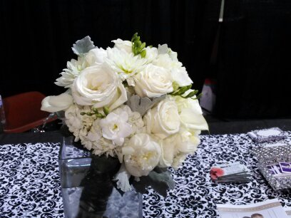 All White Bouquet