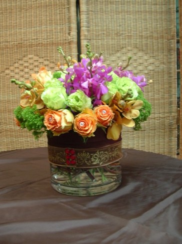 floral cylinder centerpiece low centerpieces turid
