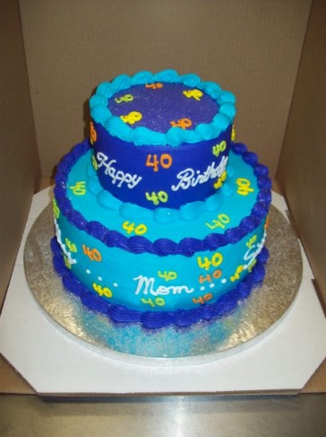 40th Birthday Cakes on 40th Birthday Theme Party Sign A Great Themed   Kootation Com