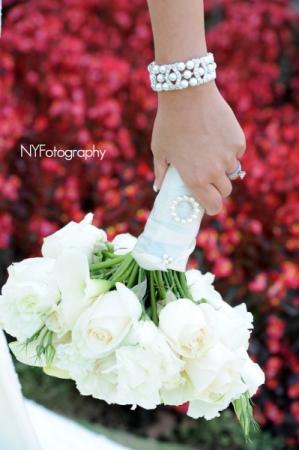 Pearl White Bridal Bouquet