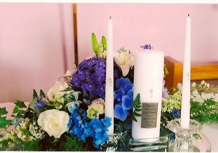 Wedding Party Photo Gallery Unity Candle Bouquet Unity Candle Bouquet 