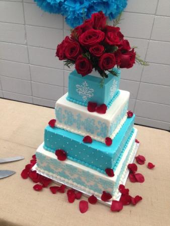 Four tiered Wedding Cake