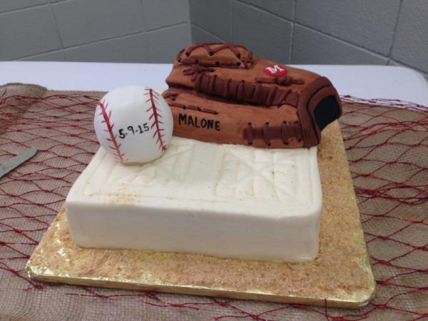 Baseball Groom's Cake