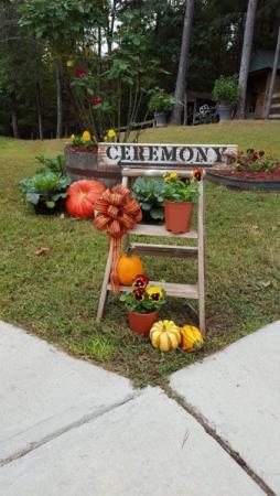 Fall Ceremony Sign