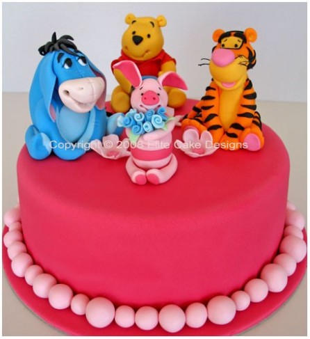 Winnie  Pooh Birthday Cake on Photo Gallery   Winnie The Pooh And Friends Cake