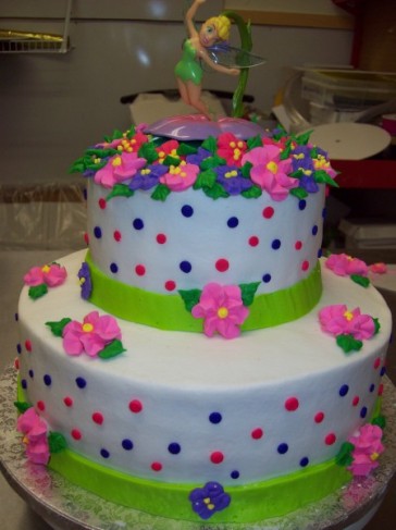 Tinkerbell Birthday Cakes on Photo Gallery   Photo Of Tinkerbell Birthday Party Cake