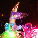 Hummingbird Ice Sculptures