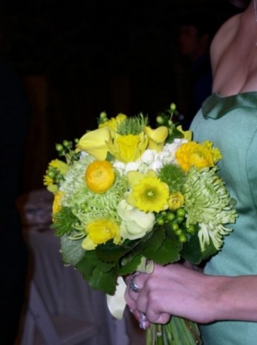 Bridesmaid Bouquet & Bridesmaid