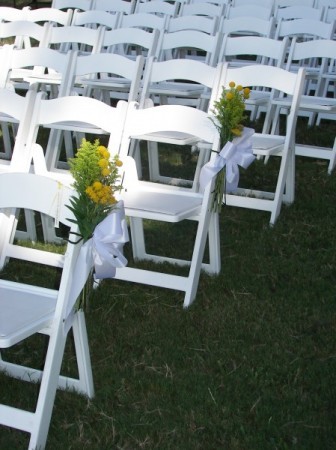 Wedding Party Photo Gallery Pew Markers With Stand Out Appeal Personal 