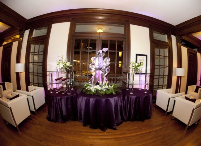 Wedding Party Photo Gallery A Purple Reception 