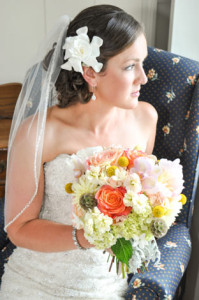 Stunning Maine Bride Getting Ready for Her Big Day