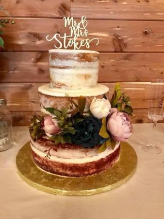 Ombre Naked Cake