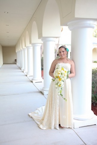  Ivory Yellow Bridal Bouquet Carrie Wildes 