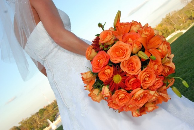  Extravagant Orange Wedding Bouquet Personal 