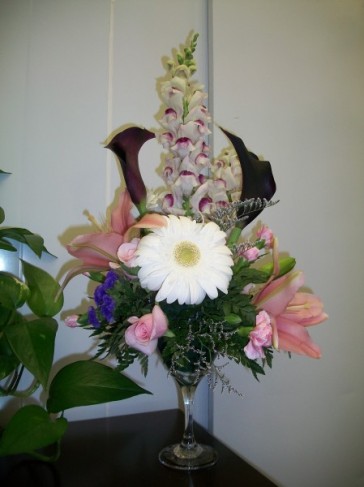 Flower Centerpiece with Variety of Flower