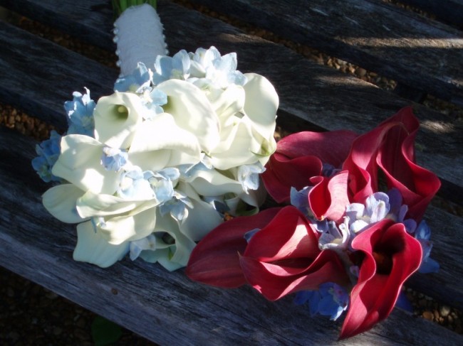 Wedding Party Photo Gallery Beautiful Calla Lily Arrangements 