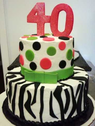 Zebra Birthday Cake on Photo Gallery   Photo Of Zebra Print Birthday Cake
