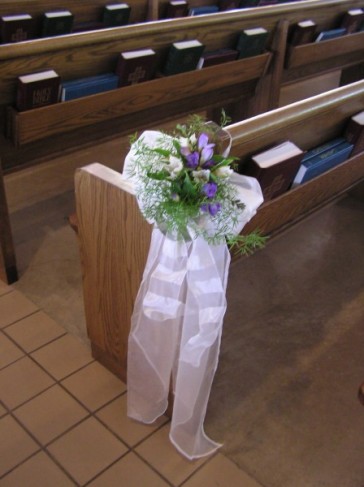 Great for wedding ceremony decorations Submitted by Mary's Flowers in 