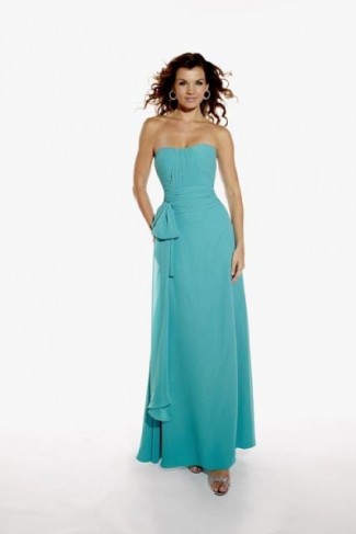 Bridesmaids Dress on Photo Gallery   Photo Of Gorgeous Aqua Bridesmaid Dress