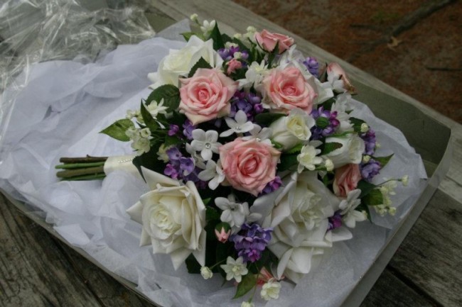 Beautiful Silk bridal bouquet 