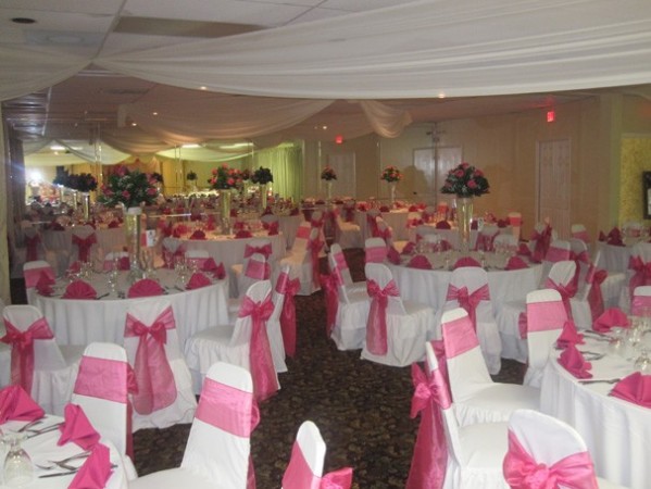 Pink & White Reception