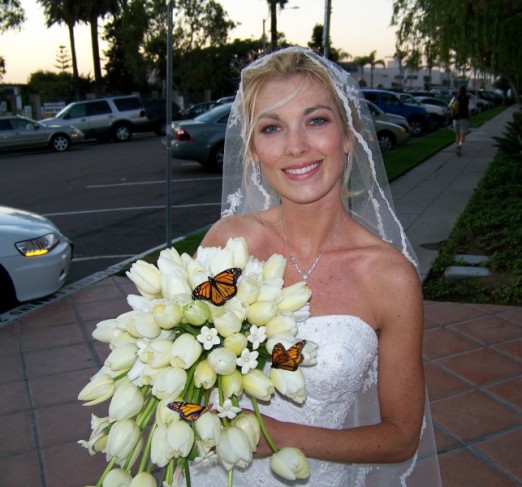 Butterfly Wedding Bouquet Share It is impossible to say which is more