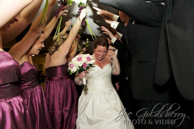 Running Through the Bridal Party
