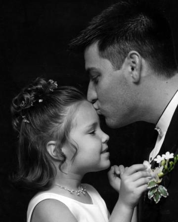 A Kiss For The Flower Girl