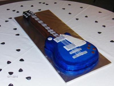 Guitar Groom's Cake