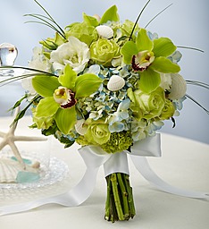 Green Bridal Bouquet