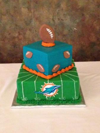 Miami Dolphins Groom's Cake
