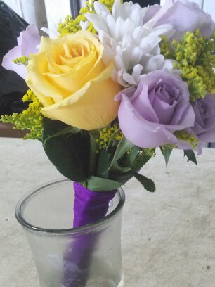 Purple & Yellow Bouquet