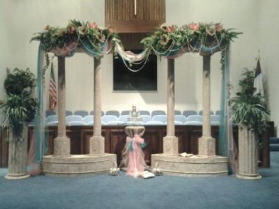 Church Wedding Altar