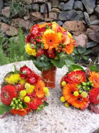 Vibrant  Wedding Bouquets