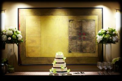 Hotel 1000 wedding with 4 Tiered Wedding Cake