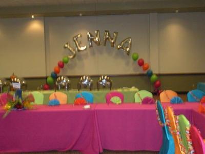 Colorful Party Decorations