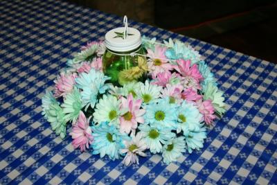 Ring of Daisies Centerpiece