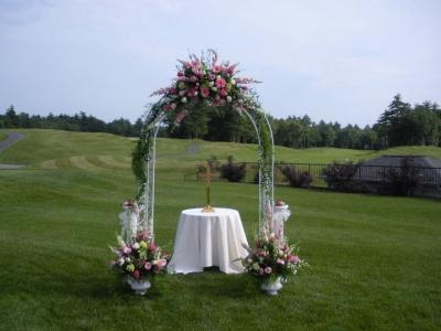 Wedding Ceremony with Arch