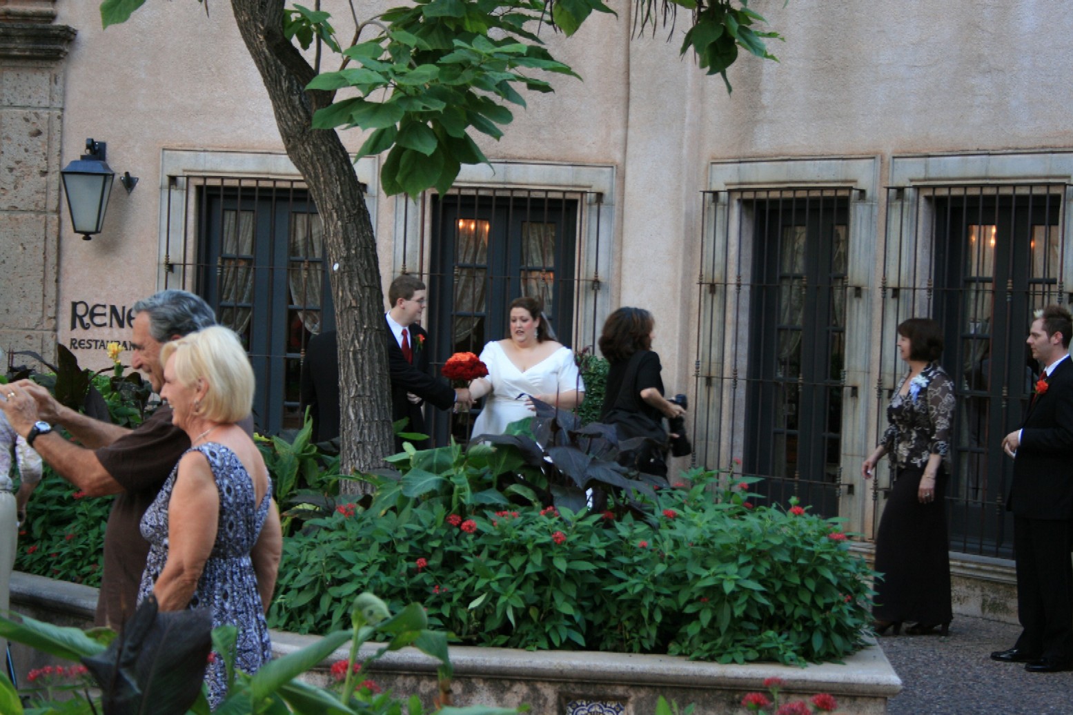 Wedding Ceremony Wrapping Up At Tlaquepaque